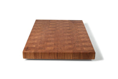 Schneidebrett aus Eiche | XXL Holzbrett | rutschfeste Edelstahlfüße | massives Küchenbrett 60 x 40 x 4,5 cm | Holzschneidebrett - ruhrholz
