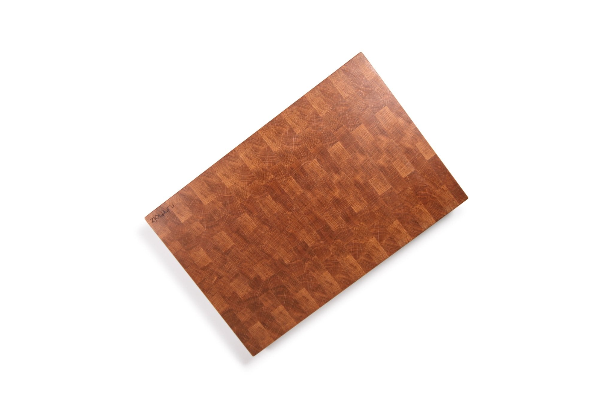 Schneidebrett aus Eiche | XXL Holzbrett | rutschfeste Edelstahlfüße | massives Küchenbrett 60 x 40 x 4,5 cm | Holzschneidebrett - ruhrholz